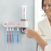 Sterilizzatore UV per Spazzolini da Denti con Supporto e Dispenser di Dentifricio Smiluv InnovaGoods