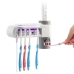 УФ-стерилизатор для зубных щеток с держателем и дозатором для зубной пасты Smiluv InnovaGoods