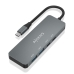 USB rozbočovač Aisens A109-0694 Šedý