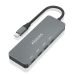 USB rozbočovač Aisens A109-0695 Sivá