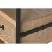 Полка DKD Home Decor Коричневый Чёрный Металл Деревянный MDF 80 x 33 x 160 cm (1)