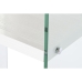 Hyllyt DKD Home Decor Valkoinen Läpinäkyvä Kristalli Puu MDF 40 x 30 x 180 cm (1)
