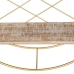 Planken 51 x 14 x 51 cm Dabisks Bronza Metāls Koks