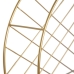 Riiulid 51 x 14 x 51 cm Naturaalne Kuldne Metall Puit