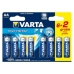 Alkaline Batteri Varta LR6 AA 1,5V High Energy (8 pcs)
