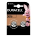 Diskinės ličio baterijos DL/CR2016 DURACELL 3V (2 uds)