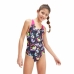 Swimsuit for Girls Speedo Allover Splashback Blue