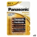 Alkaline Batteries Panasonic 1x4 LR6APB LR6 AA (12 Units)
