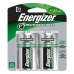 Oppladbare Batterier Energizer ENRD2500P2 HR20 D2 2500 mAh