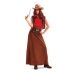 Costume per Adulti My Other Me Cowboy Donna Marrone (5 Pezzi)
