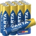 Šarminės baterijos Varta Longlife Power AAA LR03 1,5 V (12 vnt.)