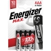 Batterier Energizer LR03 1,5 V AAA (4 enheder)
