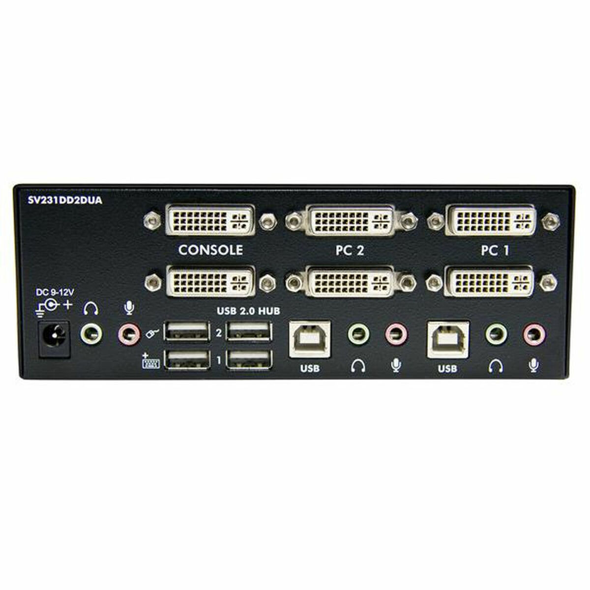KVM 2-Poort-Schakelaar Startech SV231DD2DUA