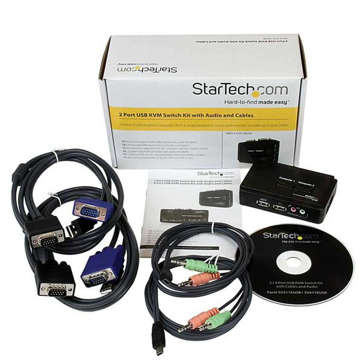 Prekidač KVM Startech SV211KUSB