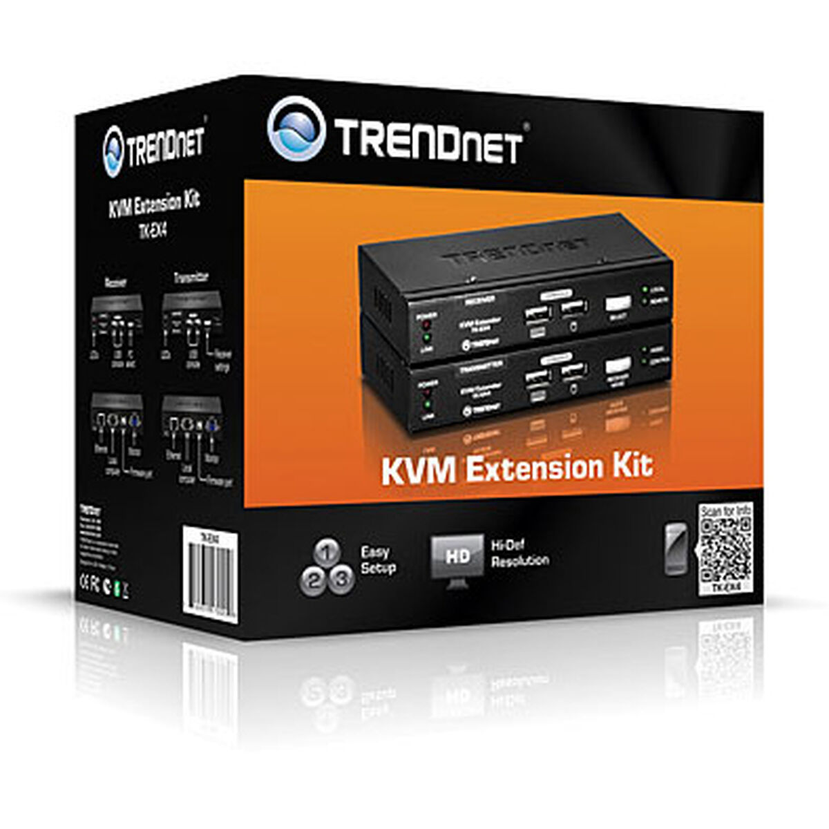 KVM-Switch Trendnet TK-EX4              