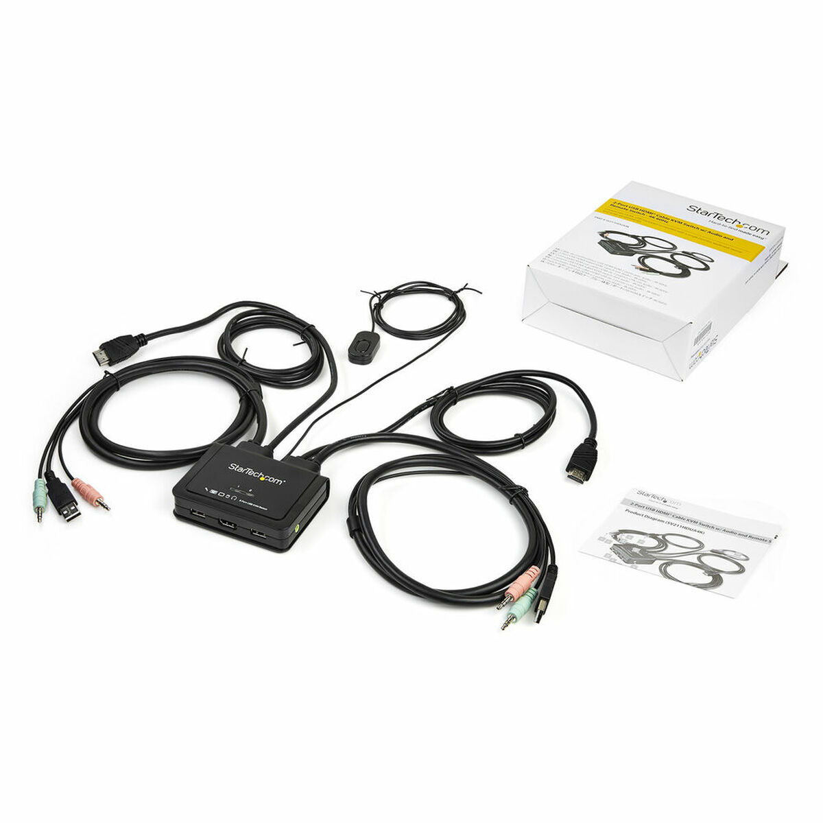 KVM-Schakelaar Startech SV211HDUA4K         