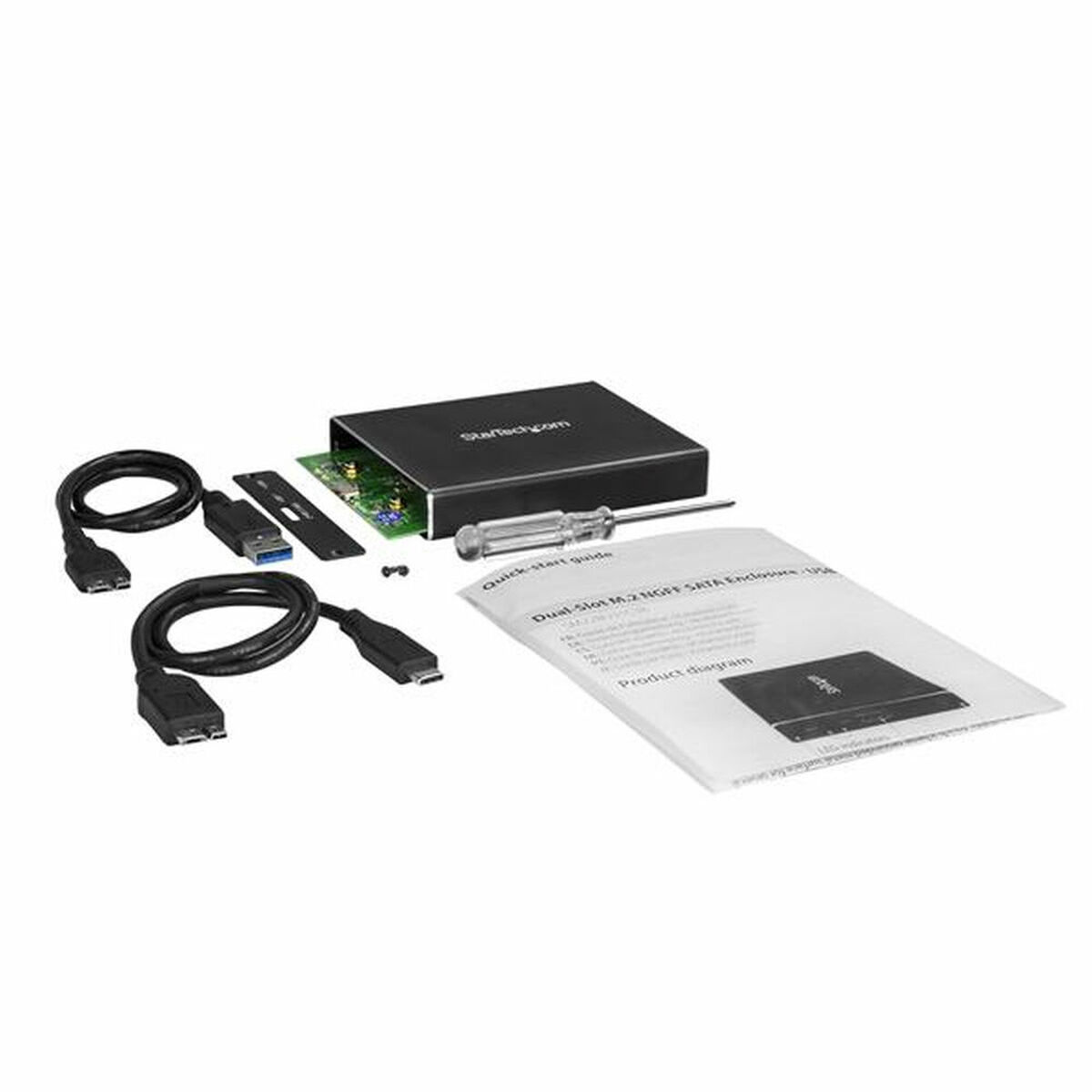 Harddisk kasse Startech SM22BU31C3R         