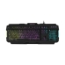 Tastatur med Gamingmus Mars Gaming MCP118 Svart Spansk Qwerty
