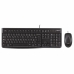 Billentyűzet és Optikai Egér Logitech 920-002562 Fekete Angol QWERTY