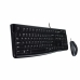 Tastatur og optisk mus Logitech 920-002562 Sort Engelsk QWERTY