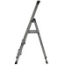 3-step folding ladder Krause 126214 Silver Aluminium