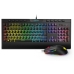Tastatură și Mouse Gaming Krom Kalyos RGB Negru