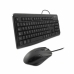 Tastatură și Mouse CoolBox COO-KTR-01U Qwerty Spaniolă Negru
