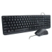 Клавиатура и мышь Mobility Lab ML309415 AZERTY Чёрный