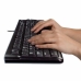Клавиатура и оптична мишка Logitech Desktop MK120 1000 dpi USB