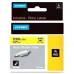 Laminēta lente iekārtu marķēšanai Rhino Dymo ID1-12 Dzeltens Melns 12 x 1,5 mm (5 gb.)
