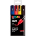 Set de markere POSCA PC-5M Multicolor