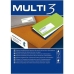 Етикети за принтер MULTI 3 70 x 16,9 mm Бял прав 100 Листи