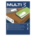 Етикети за принтер MULTI 3 63,5 x 72 mm Бял объл 100 Листи