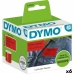 Drucker-Etiketten Dymo Label Writer Rot 220 Stücke 54 x 7 mm (6 Stück)