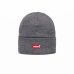Sports Hat Levi's Batwing Embroidered Beanie Dark grey One size