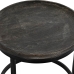 Set of 2 tables DKD Home Decor Brown Black 55 x 55 x 50 cm