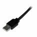 USB A till USB B Kabel Startech USB2HAB65AC          Svart