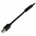 USB A - USB B Kábel Startech USB2HAB65AC          Fekete