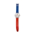 Horloge Uniseks Amen GESÙ Rosso Blu (Ø 39 mm)