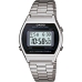 Horloge Uniseks Casio B640WD-1AVEF Zwart Zilverkleurig (Ø 35 mm)