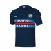 Short Sleeve T-Shirt Sparco Martini Racing Blue