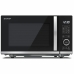 Microwave with Grill Sharp Black 20 L