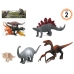 Set van Dinosaurussen 23 x 16 cm