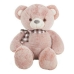 Плюшевый медвежонок Серый Розовый полиэстер Акрил 75 cm