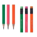 Ensemble de Crayons Taille-crayon Gomme (12 Unités)