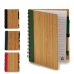 Spiral Notebook with Pen 14 x 18 cm Bamboo (12 Units)