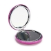 Карманное зеркало Металлик Синий Розовый Серебристый Стеклянный Пластик 8 x 2,4 x 8 cm (12 штук)