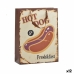 Mala de Papel Hotdog & Coffee 10 x 33 x 25,5 cm (12 Unidades)
