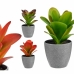 Dekorativ plante Plastik (6 enheder) (11 x 20 x 11 cm)