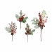 Branch Red fruits Brown Red Green Plastic 20 x 39 x 6 cm (12 Units)